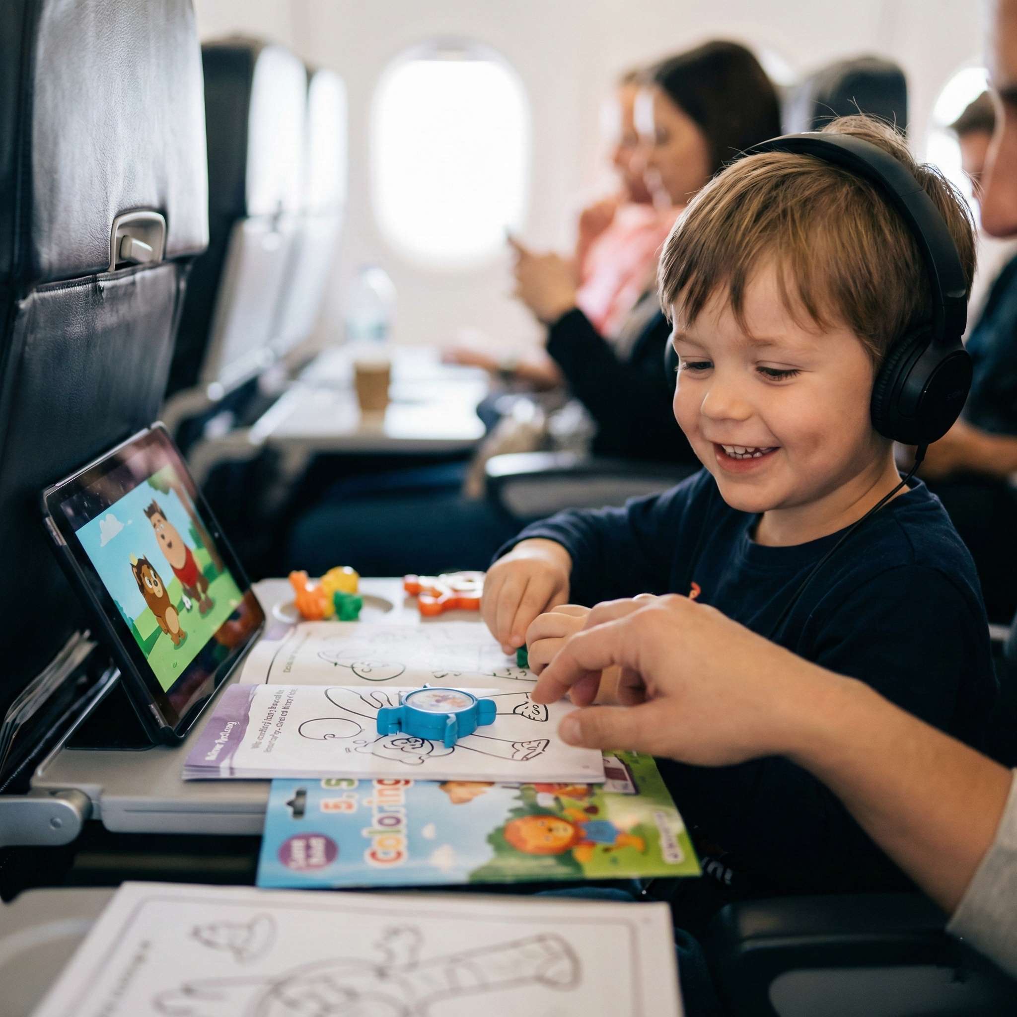 Нескучный полёт для детей: чем занять ребёнка на длинном рейсе
